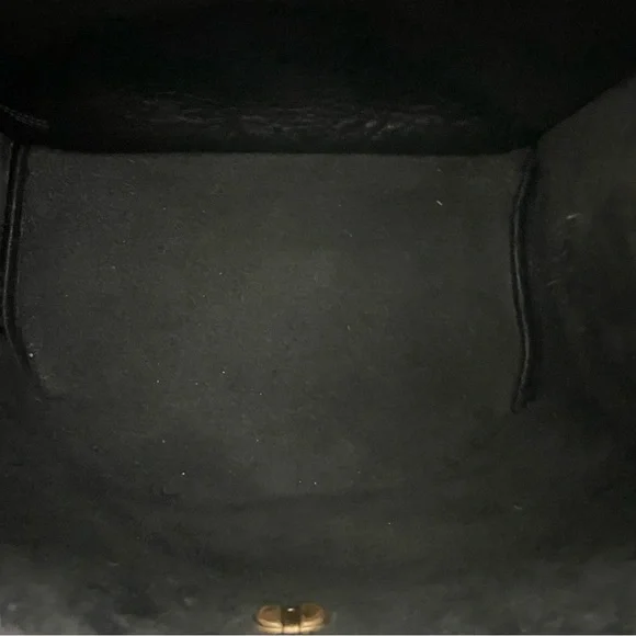 Vintage Coach 9791 Large Daypack Black Leather Backpack - Picture 12 of 14